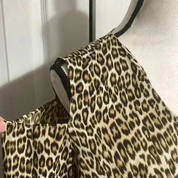 Chicos animal print button down blouse shirt top - Picture 6 of 12
